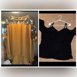 Two 3x SHEIN tops